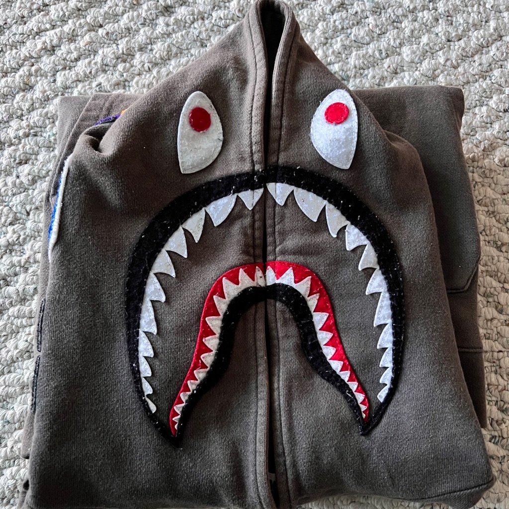 Bape Pullover Size Large!